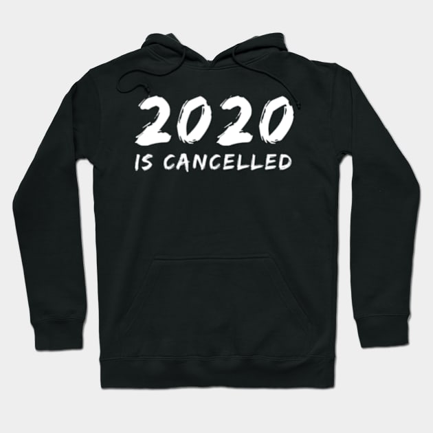 2020 is cancelled v2 - black Hoodie by Uwaki